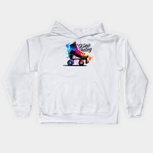 Roller Skates Kids Hoodie